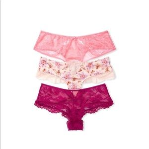 Victorias Secret 3- pack cheeky panties